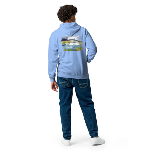 Unisex heavy blend zip hoodie - South of Richmond - Louisiana